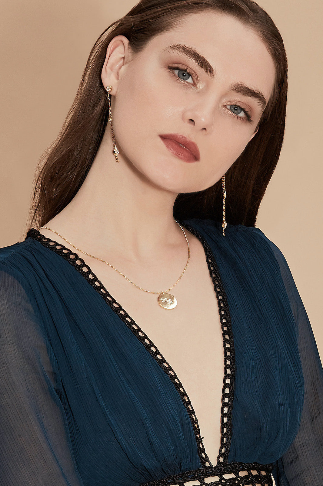 Gold Plated Silver Zodiac Necklace - leo - AVILIO DEMI FINE JEWELLERY