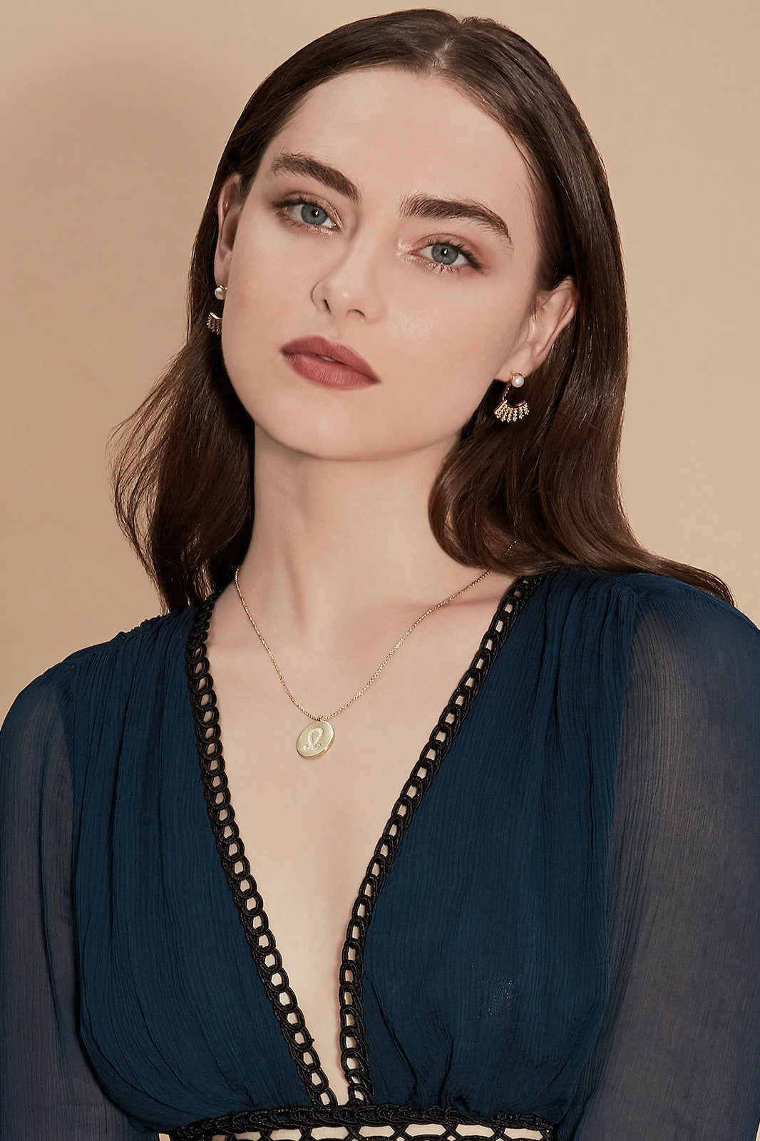 Gold Plated Silver Zodiac Necklace - leo - AVILIO DEMI FINE JEWELLERY